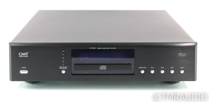 Cary Audio Design CD 500 HDCD / CD Player; Black; Remot...