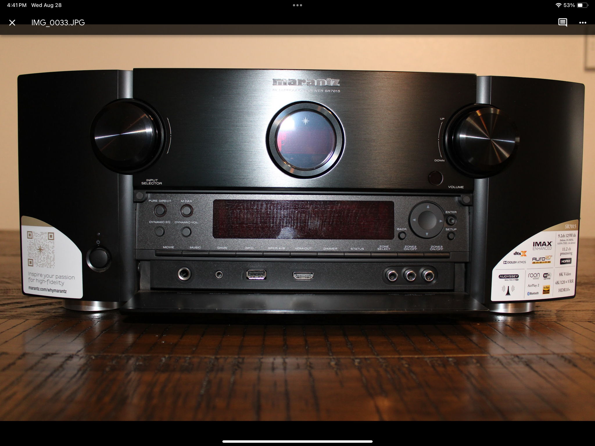 Marantz SR 7015 2