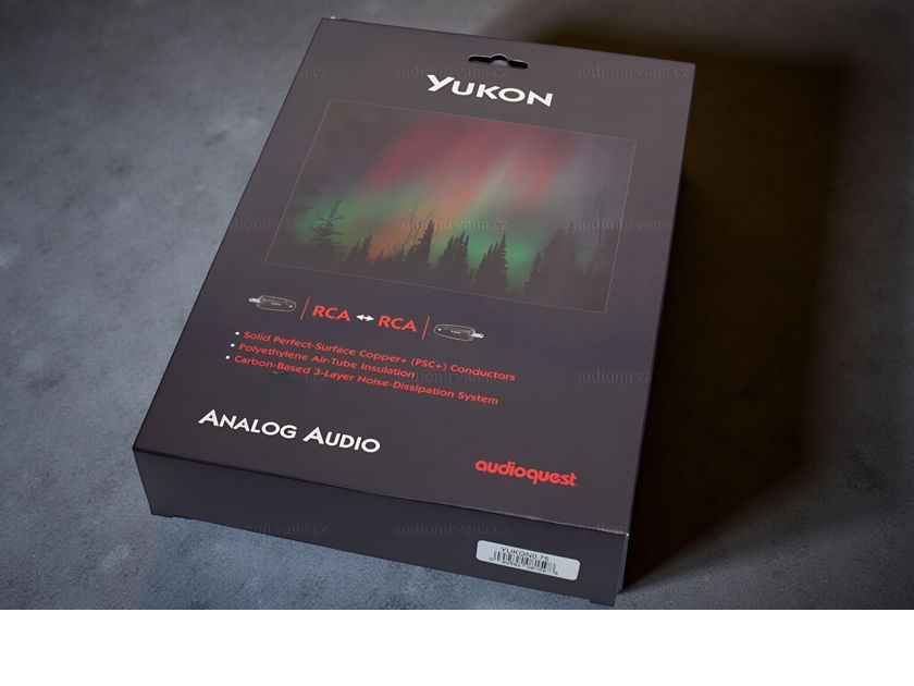 AudioQuest Yukon Interconnect Cable / 1.5 Meter (5Ft) / RCA to RCA / Pair