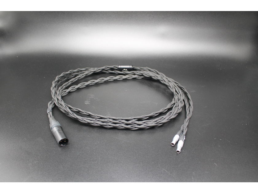 Forza Audioworks Noir HPC MK2 Copper XLR Cable for Headphones - 3M (10FT)