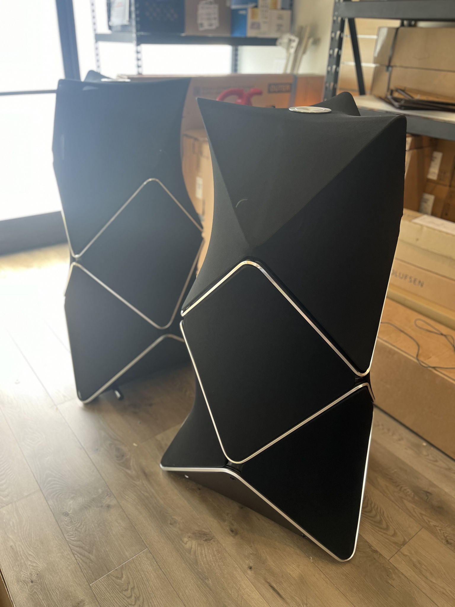 Bang & Olufsen Beolab 90 - Black/Silver - Oak Covers 6