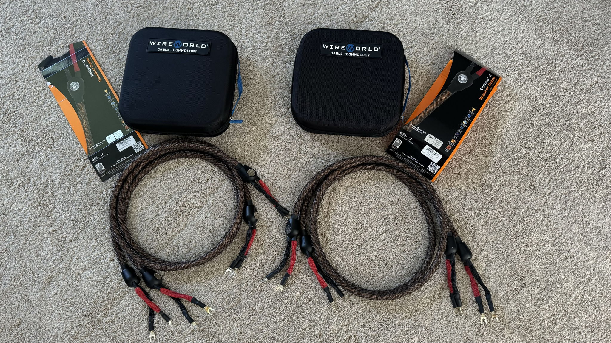 Wireworld  Eclipse 8 Speaker Cables 2.0m