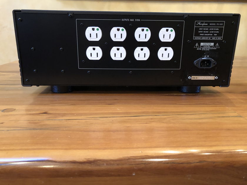 Accuphase PS520 power conditioner  blow out px