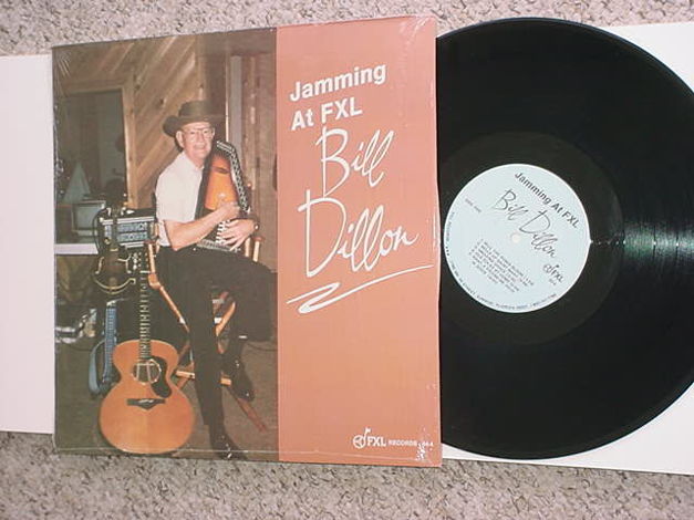 Country bluegrass Bill Dillon lp record - jamming at FX...