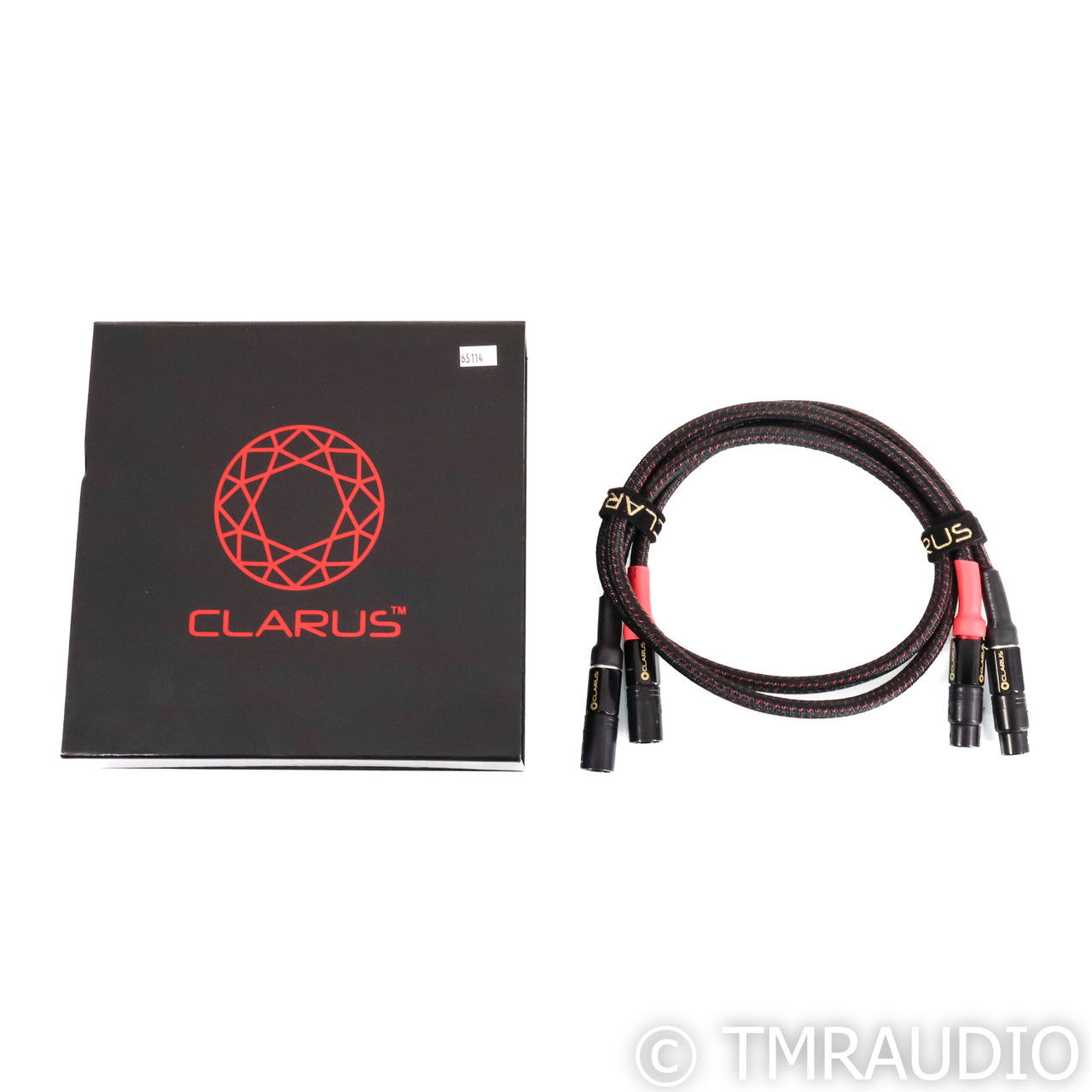 Clarus Cable Crimson XLR Cables; 1m Pair Balanced Inter... 7