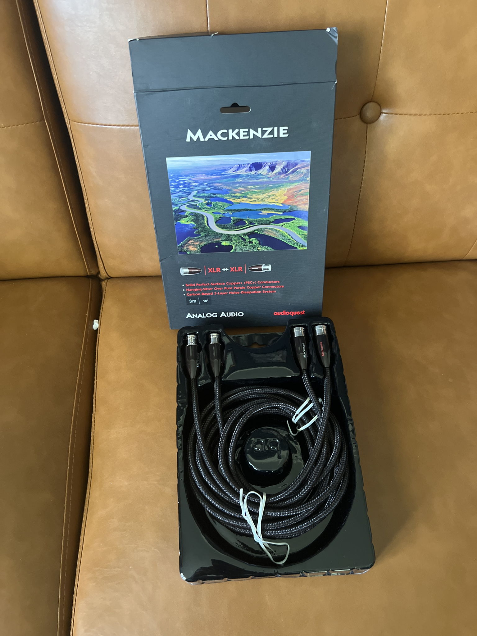 AudioQuest MacKenzie 3M XLRs