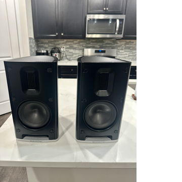 Scansonic  MB-1 bookshelf speakers with raidho stands