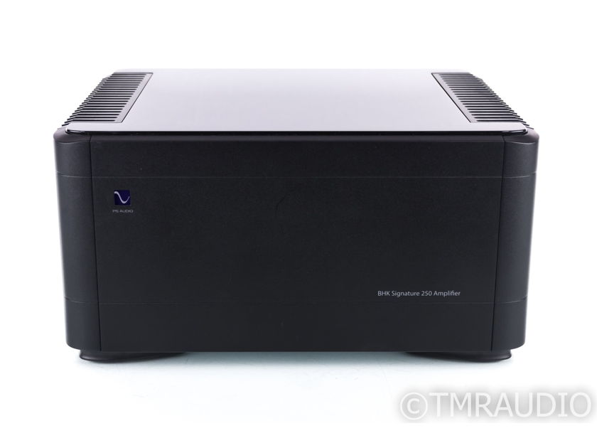 PS Audio BHK Signature 250 Stereo Power Amplifier; Black (used) (20436)