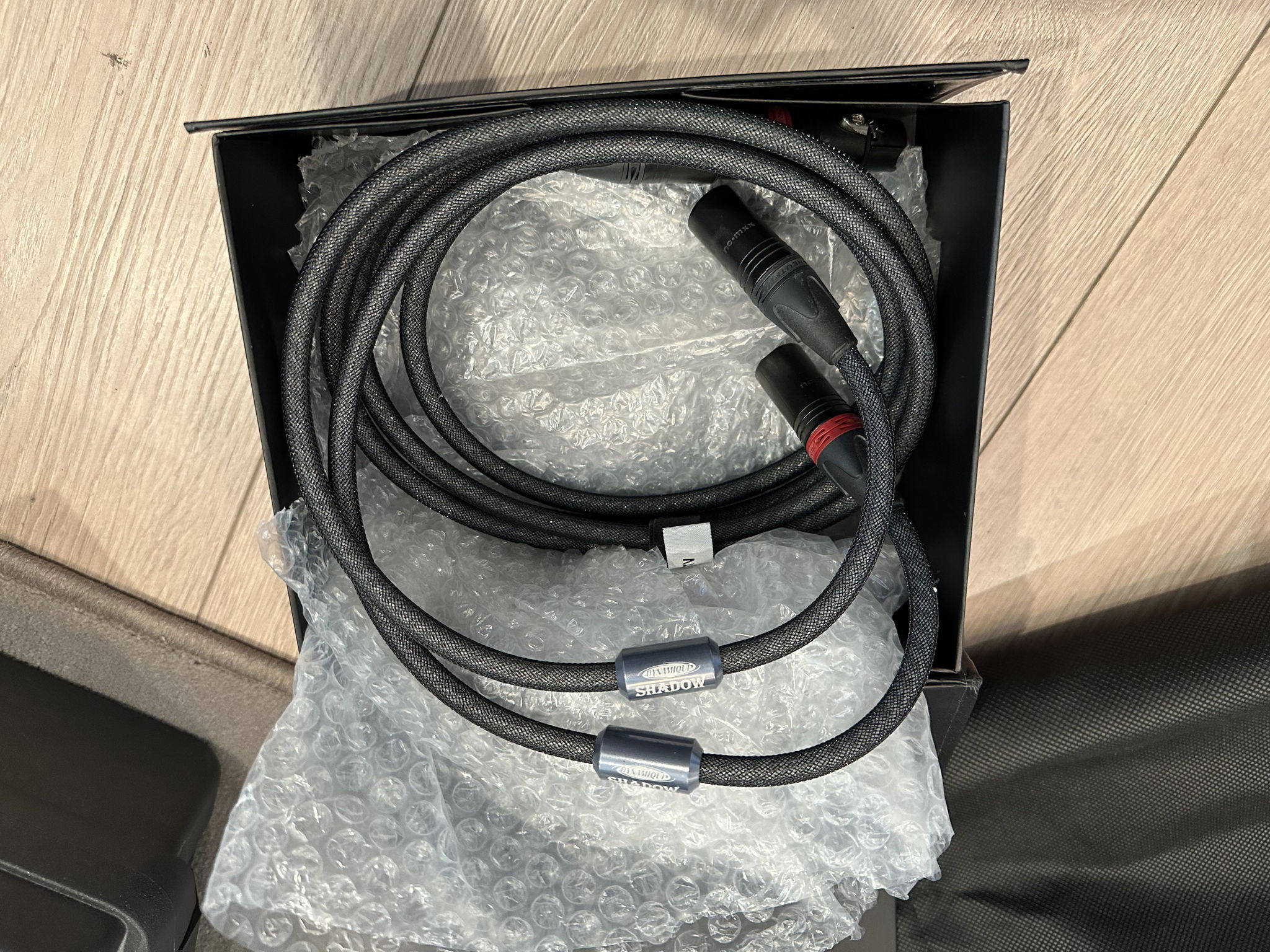 Dynamique Audio Shadow Interconnects 1.5M XLR EXCELLENT 5