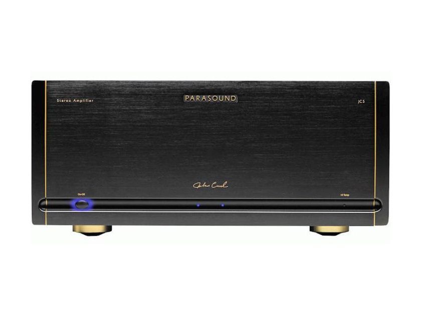 Parasound Halo JC5 Stereo Power Amplifier; JC-5; Black (New) (17729)