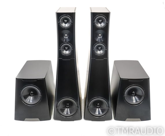 YG Acoustics Sonja 2.3 Floorstanding Speakers; Black Pa...