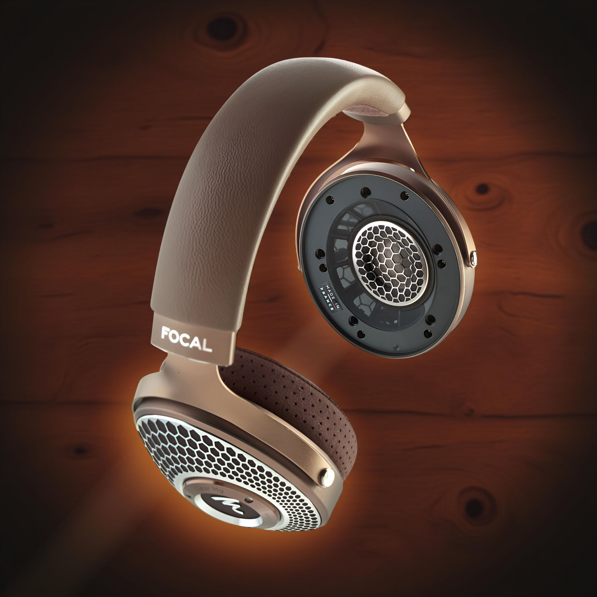 Focal Clear Mg Open-Back Headphones - Brown - 40% Off 5