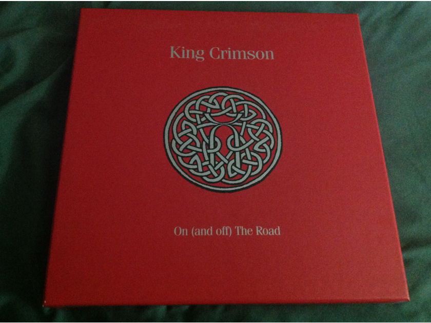 King Crimson  -  On (and off) The Road  19 Disc Limited Edition Box Set CD DVD Audio Blu Ray