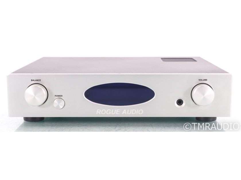 Rogue Audio RP-1 Stereo Tube Hybrid Preamplifier; RP1; Silver; Remote (45666)