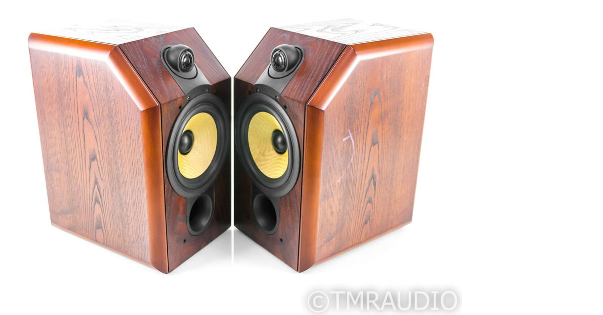 スピーカー・ウーファー B&W CDM1 Red Ash B&W CDM1 Bookshelf Speakers; CDM-1; Red Ash Pair - The Music