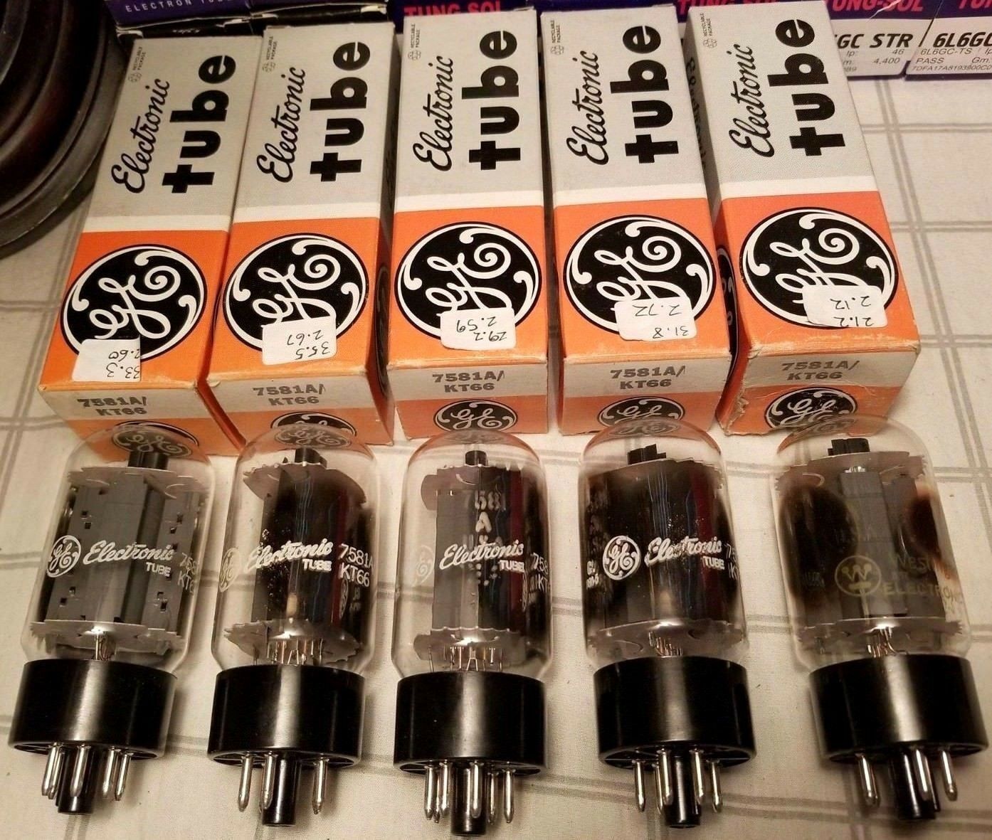 7581A GE GENERAL ELECTRIC VINTAGE TUBE 758 For Sale
