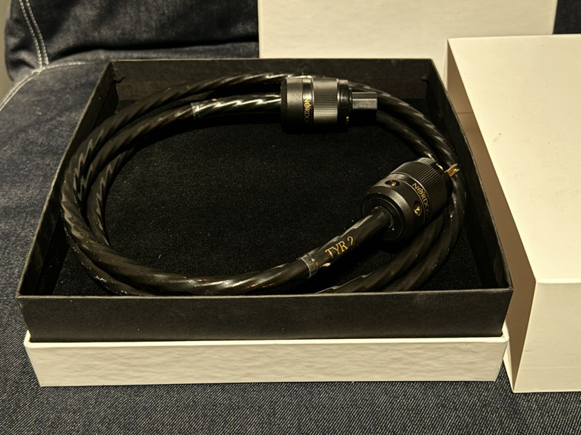 Nordost Tyr 2 Power Cable 2M - Retail $4479 - 100% Genuine! NO Fee/FREE Shipping!