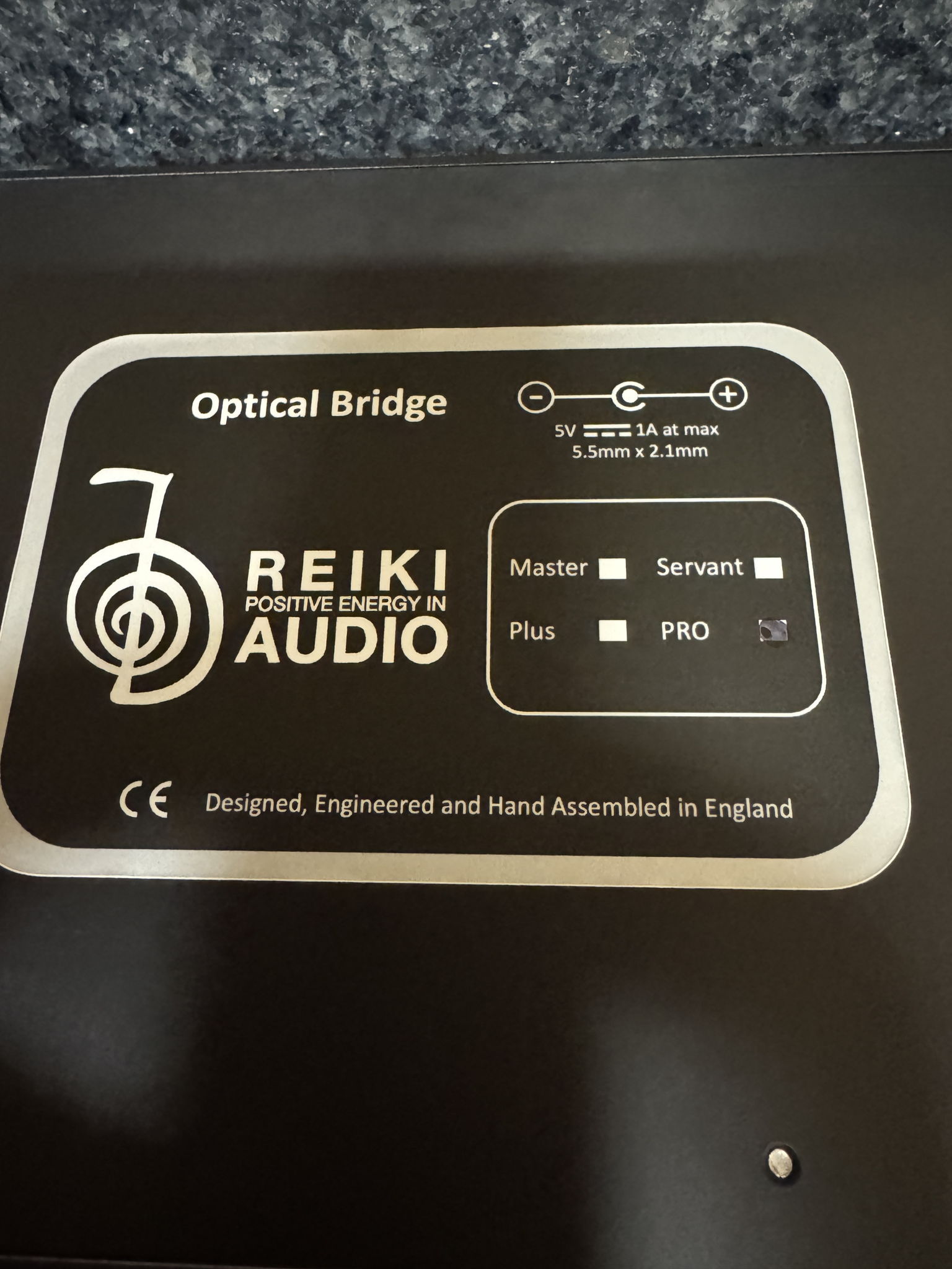 Reiki Audio Optical Bridge for Streaming 4