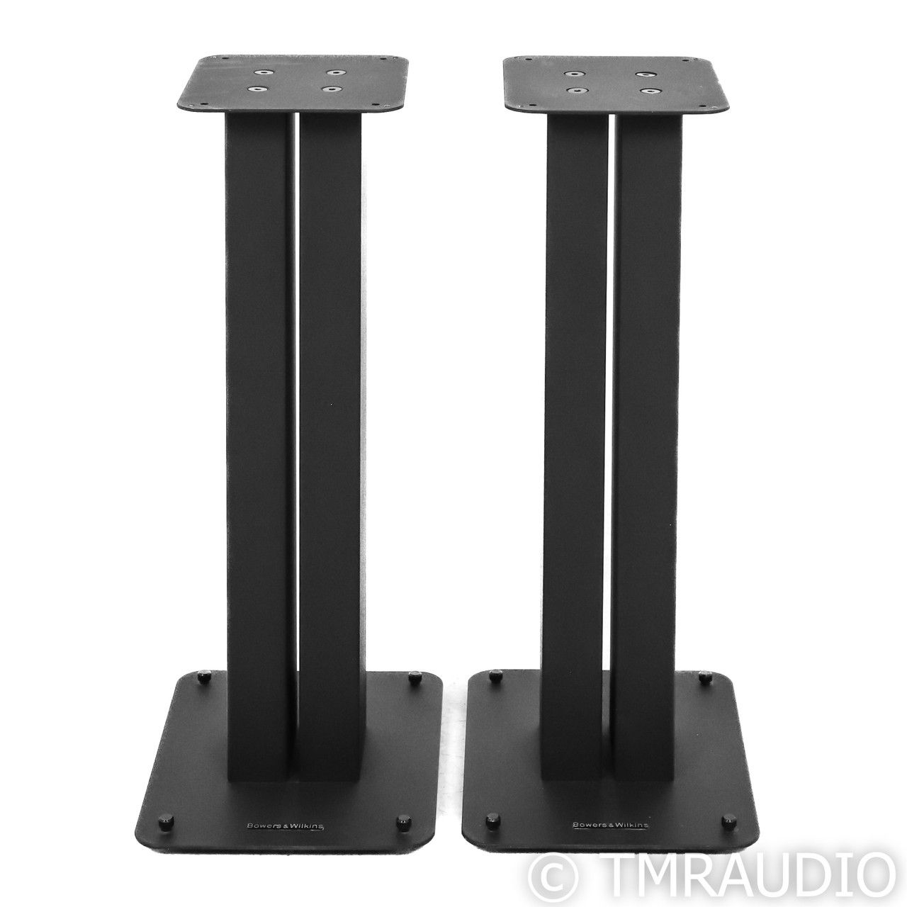 B&W FS-600 S3 Speaker Stands; Black Pair (66287)