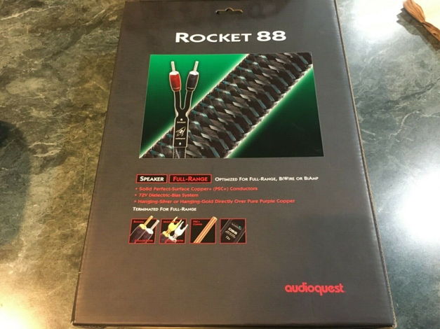 AudioQuest Rocket 88 Speaker Cable - Full Range/ Banana...