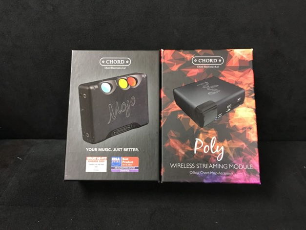 Chord Electronics Ltd. Mojo + Poly Combined  Brand New!...