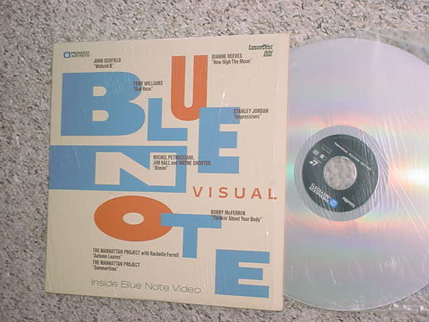 12 INCH Laserdisc movie - Blue Note visual Scofield Jor...