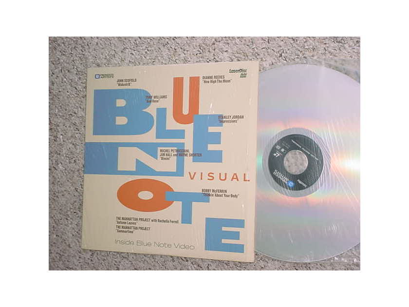12 INCH Laserdisc movie - Blue Note visual Scofield Jordan Reeves McFerrin more NOT A DVD!