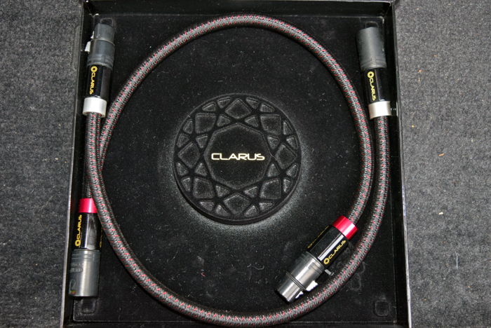Clarus Crimson XLR Balanced Audio Cables 0.5-Meter Long