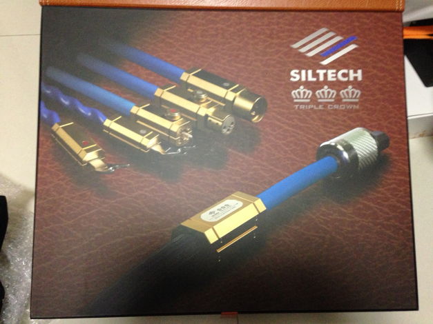 Siltech Cables Triple Crown XLR 1.5m Like New!!
