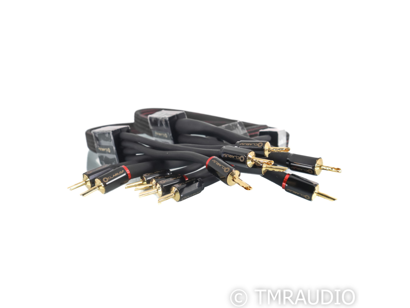 Clarus Crimson MkII Bi-Wire Speaker Cables; 4ft Pair (58162)