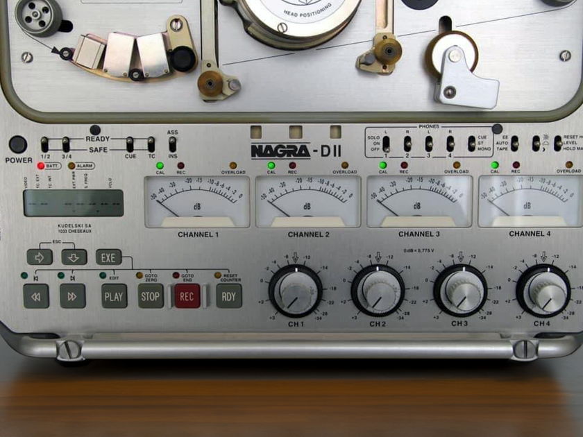 Pristine Nagra DII Hi-Res Digital Audio Recorder - A Collector's Gem
