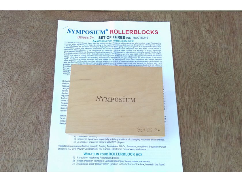 Symposium Acoustics ROLLERBLOCKS