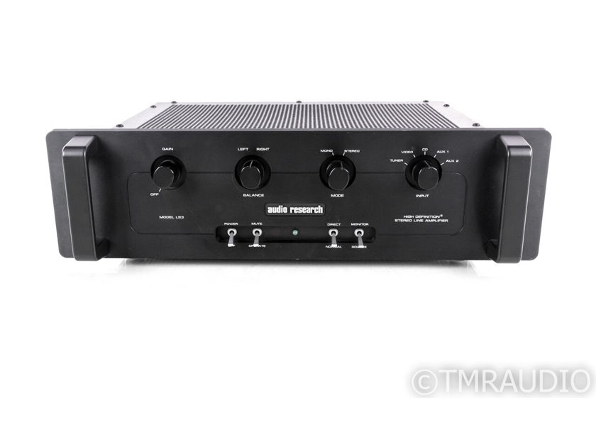 Audio Research LS3B Stereo Preamplifier; LS-3B (No Remote) (20266)