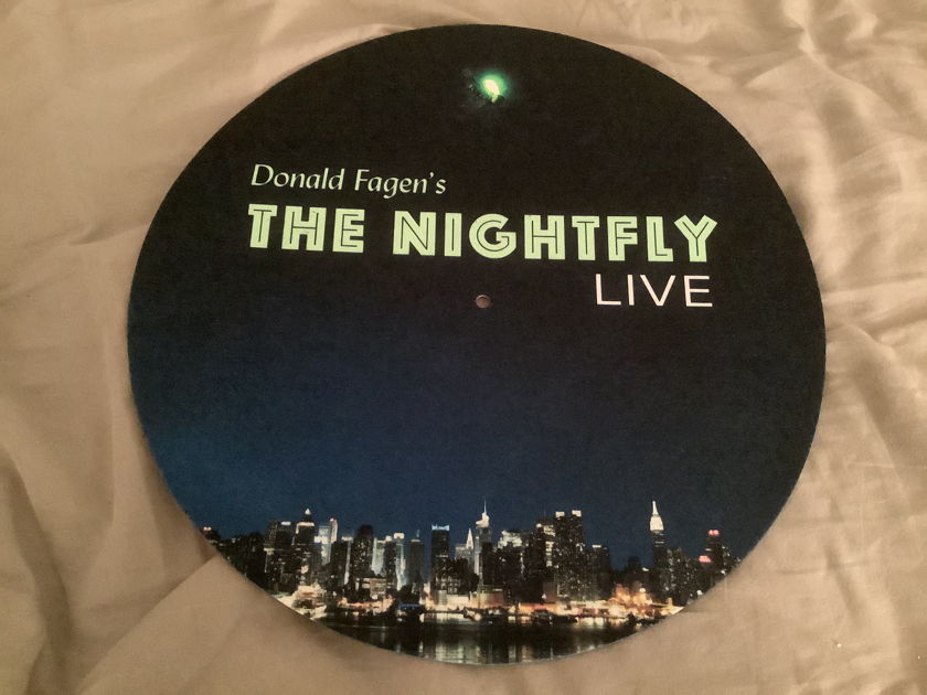 Donald Fagen Steely Dan Promo Turntable LP Mat The Nightfly Live/Northeast Corridor