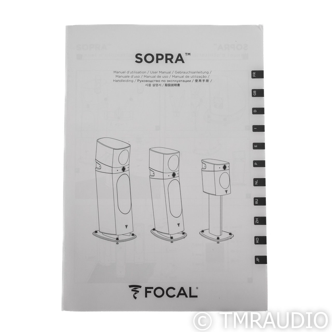 Focal Sopra Center Channel Speaker; Black Lacquer (Used... 9