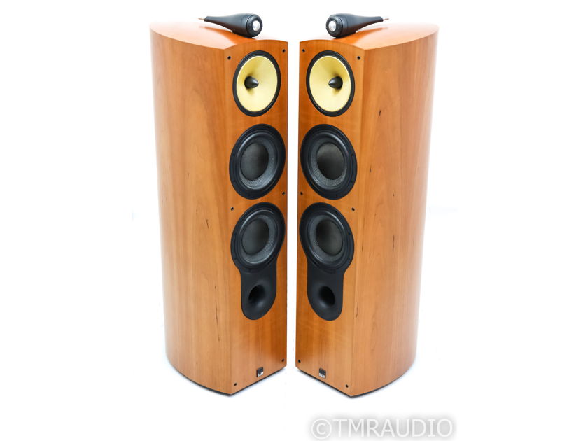 B&W 803S Floorstanding Speakers; 803-S; Cherry Pair (35920)