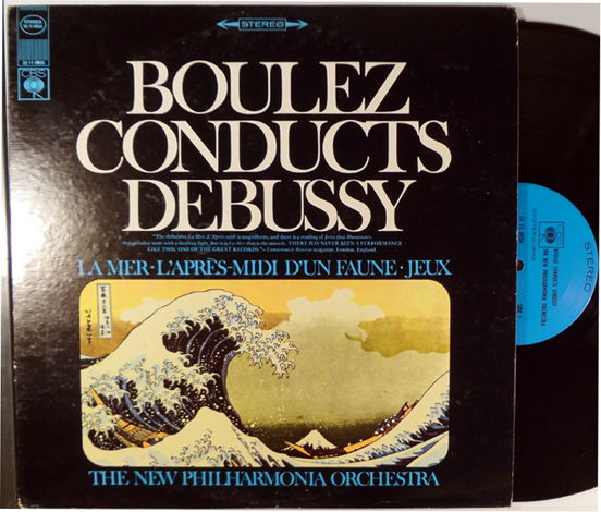 Boulez  Conducts Debussy CBS 32 11 0055