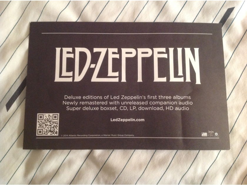 Led Zeppelin  1/11/111 Atlantic Records Promo Sticker Set