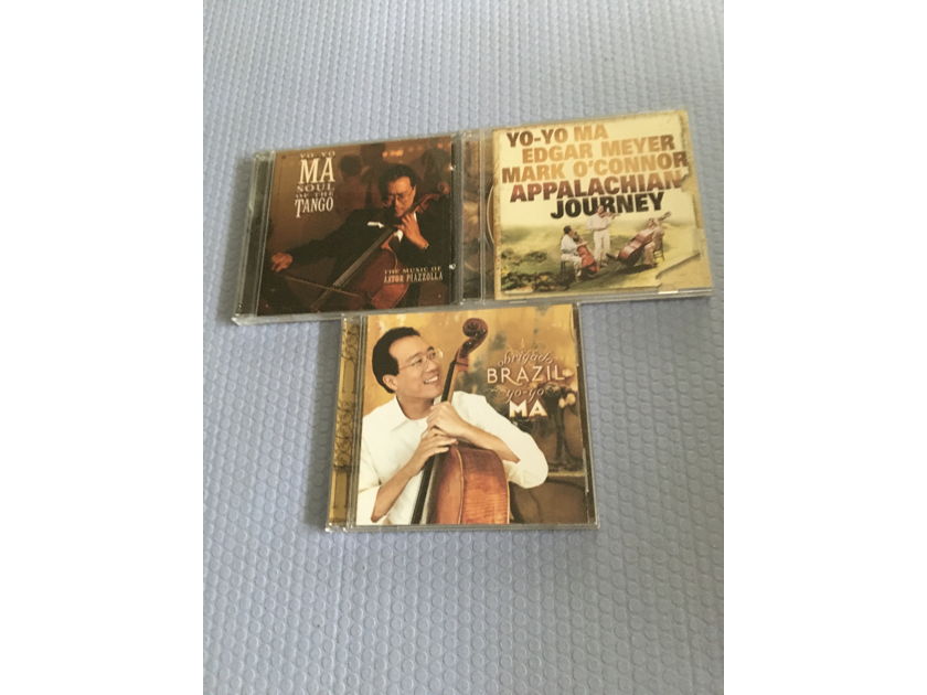 Yo-Yo Ma  Lot of 3 cds