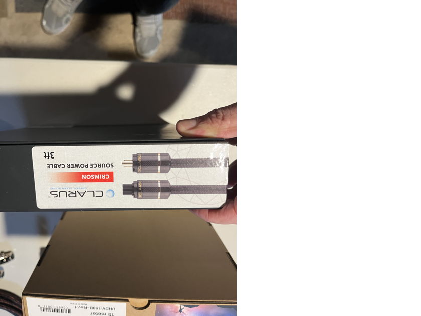 Clarus Crimson CCP Power Cable