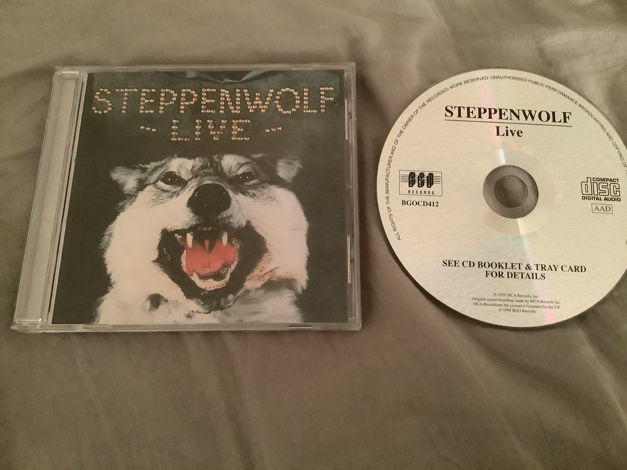 Steppenwolf BGO Records U.K. Compact Disc  Steppenwolf ...