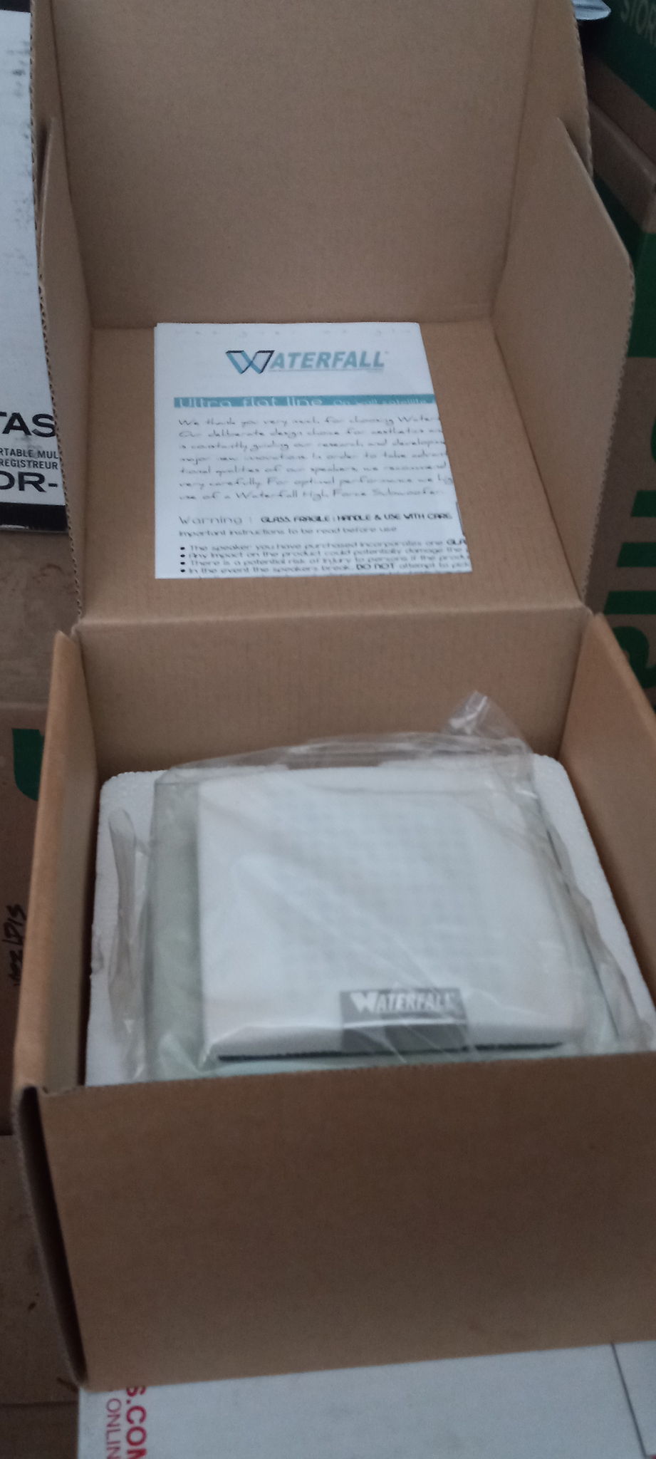 Waterfall Audio GLASS WHITE Home Theater 5 Speaker Matc... 15