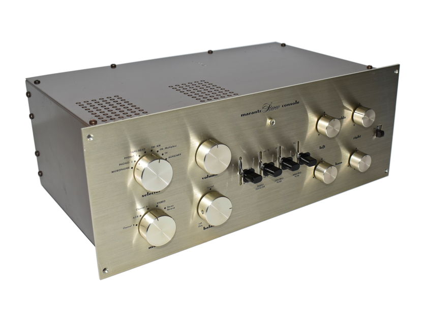 Marantz Model 7 Stereo Tube Preamplifier Pre Amp Telefunken & Tungsram Tubes