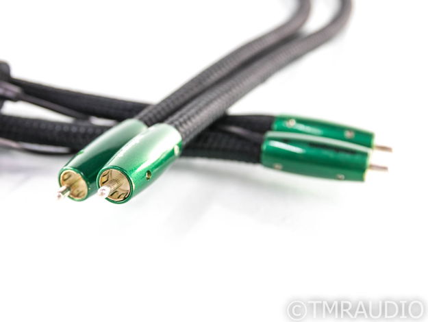 AudioQuest Earth RCA Cables; 1m Pair Interconnects; 72v...