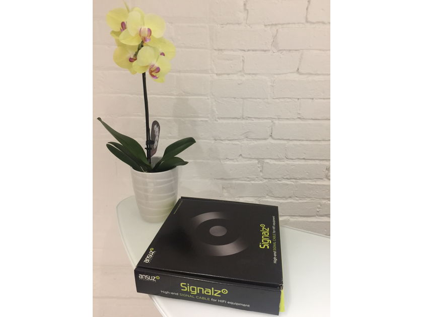 Ansuz Acoustics Diamond Phono RCA NEW IN BOX 1.25m