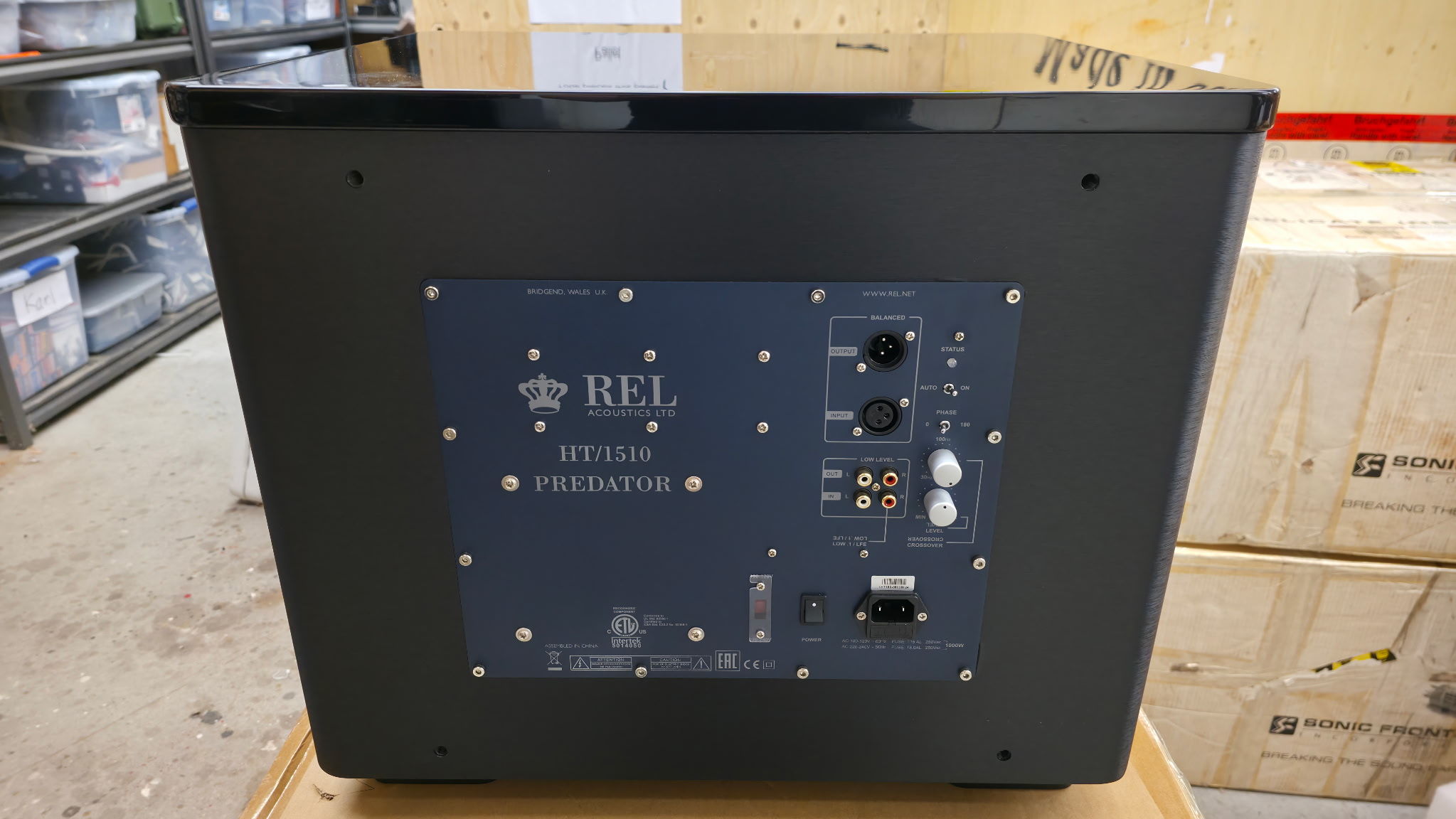 REL Acoustics HT/1510 Subwoofer 15 Inch in Black EXCELLENT 7