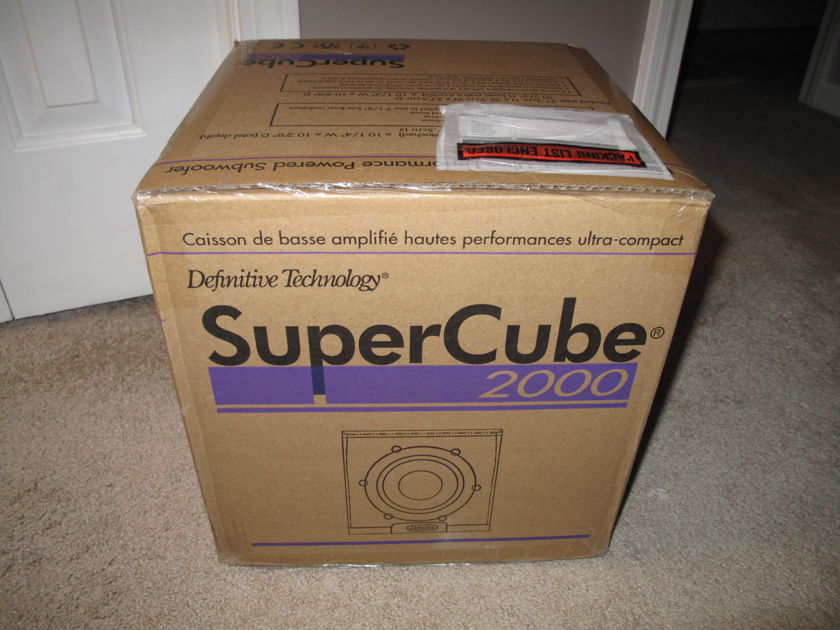 Definitive Technology SuperCube 2000 - Black Color