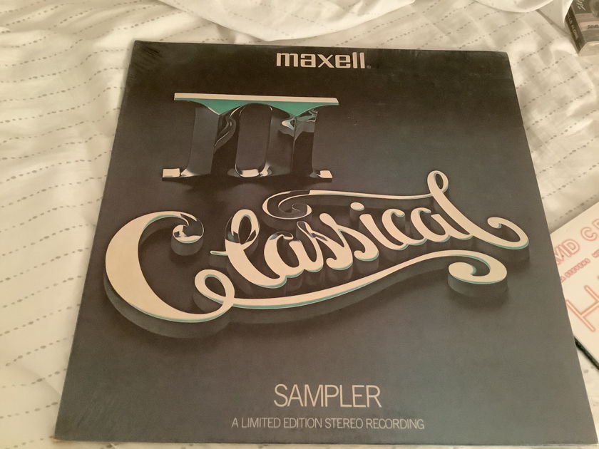 Maxell Sealed Limited Edition Lp Classical II Limited Edition  Classical II