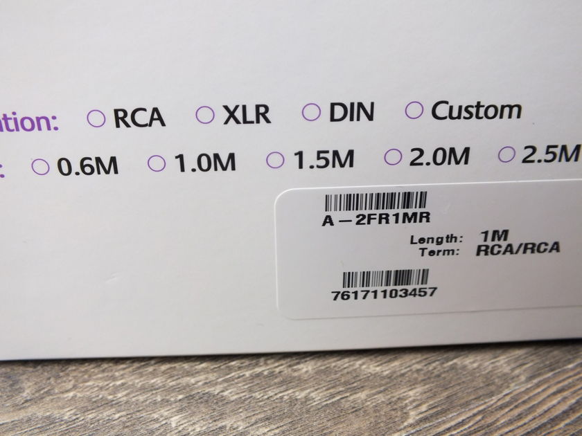 Nordost Frey 2 Norse interconnects RCA 1,0 metre BRAND NEW