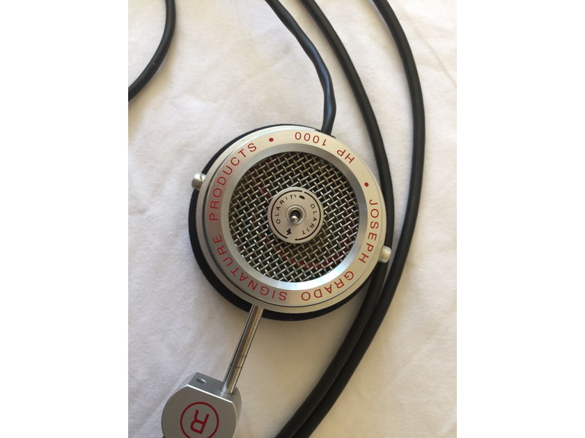 Rare GRADO HP-1 (HP-1000 Series) Headphones with Polarity Switches, RA-1 Amp, Extension Cable